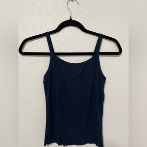 Navy Tank top, Work once, Good Condition, Size S